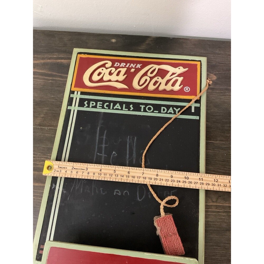 Vintage Coca-Cola Chalkboard Sign - Picture 4 of 7